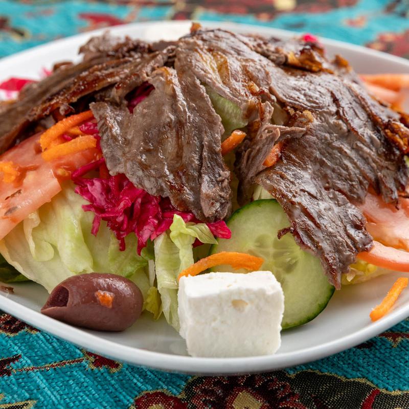 A plate from Chef Sultan's kitchen