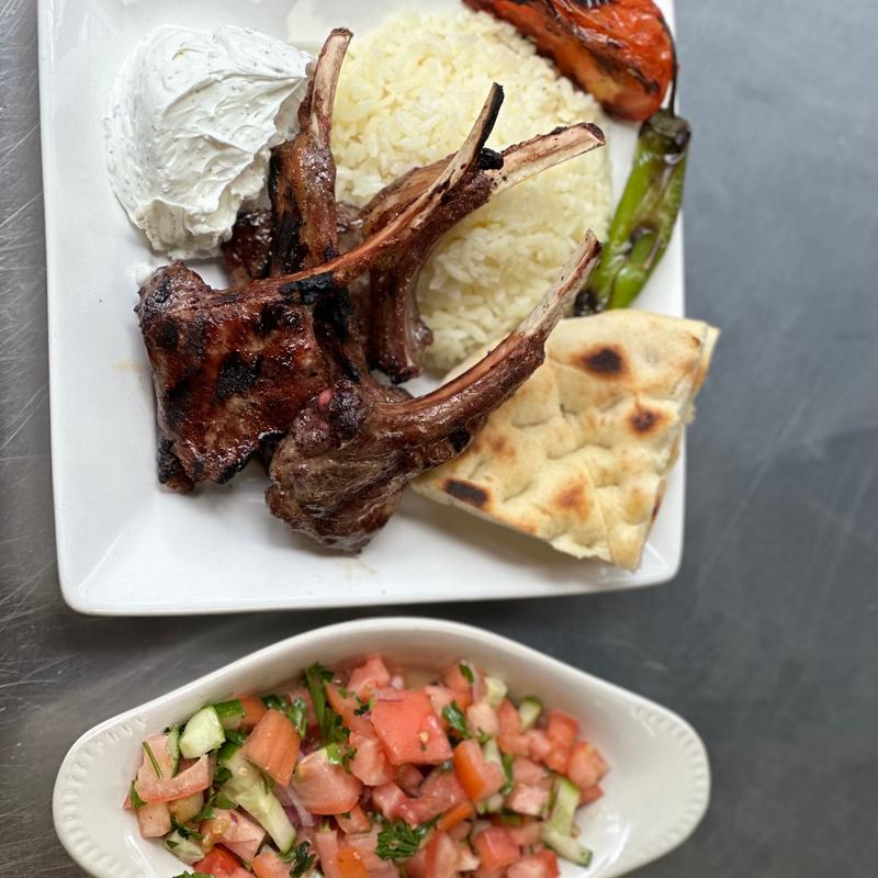 A plate from Chef Sultan's kitchen